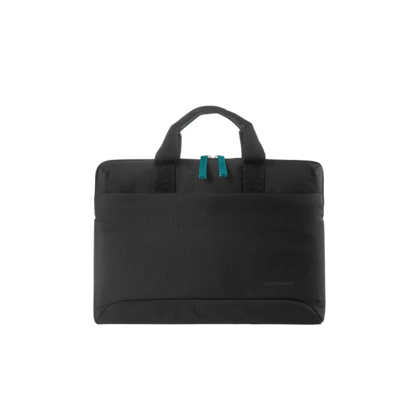 Tucano Smilza, schlanke Laptoptasche für 13/14 Zoll, schwarz