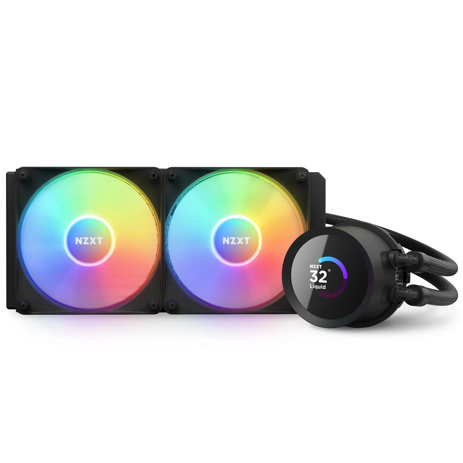 230418110057100301900053H NZXT Kraken 240 RGB, schwarz Wasserkühlung für AMD und Intel CPU - Slika 1