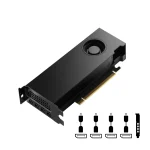 PNY NVIDIA RTX 4000 SFF 20GB GDDR6 Workstation Grafikkarte 4x mDP - Slika 2