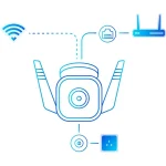 TP-LINK TC65 - Smarte WLAN-Überwachungskamera Outdoor - Slika 4