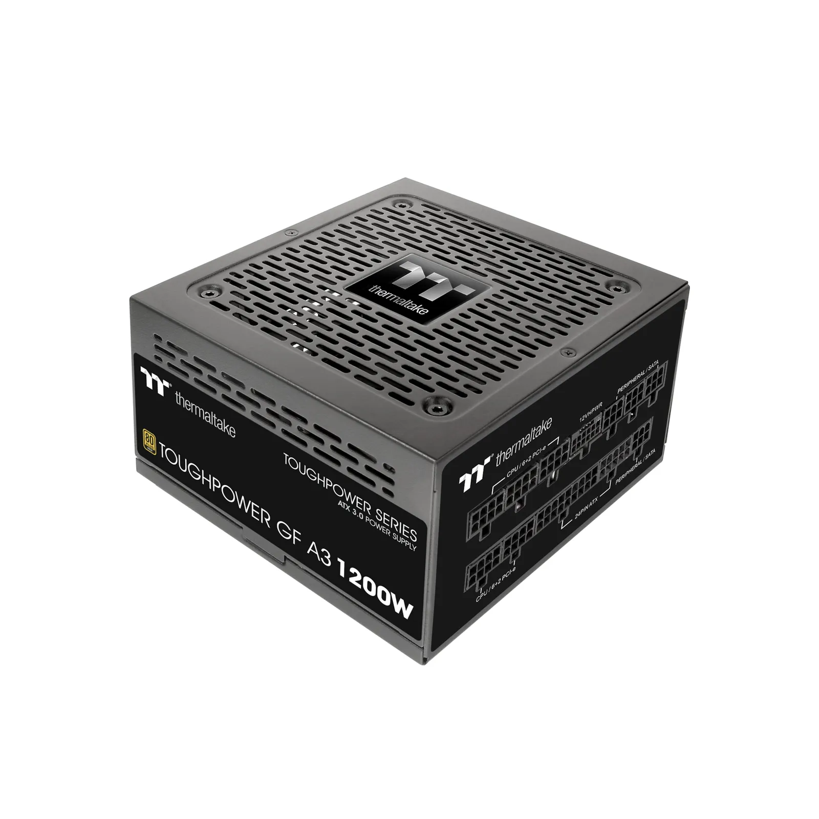 230516114249400801900084M Thermaltake ToughPower GFA3 1200W Gold Netzteil Gaming ATX 3.0 80+ Gold PCIe 5.0 - Slika 1
