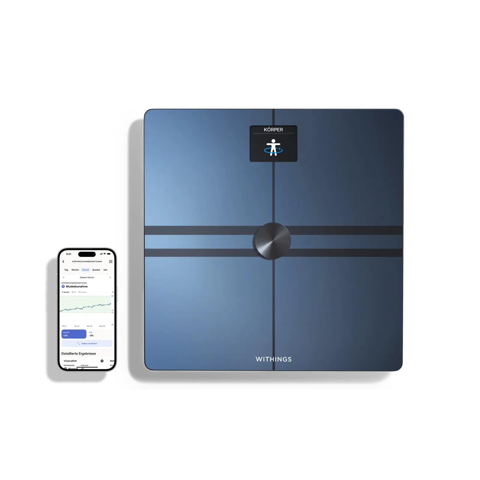230517112746300301900067A Withings Body Comp Körperwaage schwarz - Slika 1