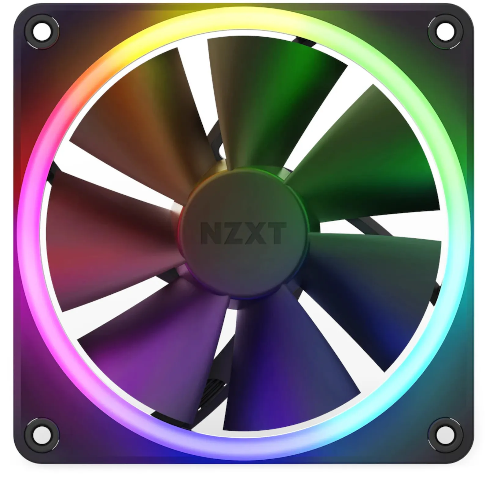 230605114409400501900065C NZXT F120 RGB Gehäuselüfter 120mm Schwarz - Slika 1
