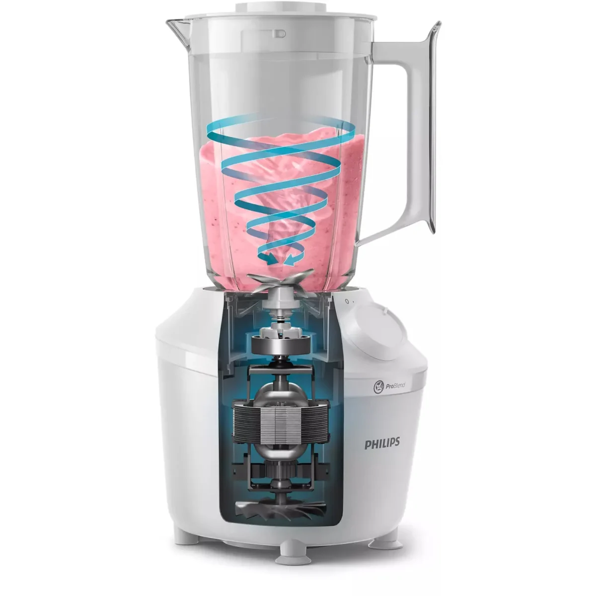 Philips HR2041/00 3000 Series Standmixer, weiß - Slika 2