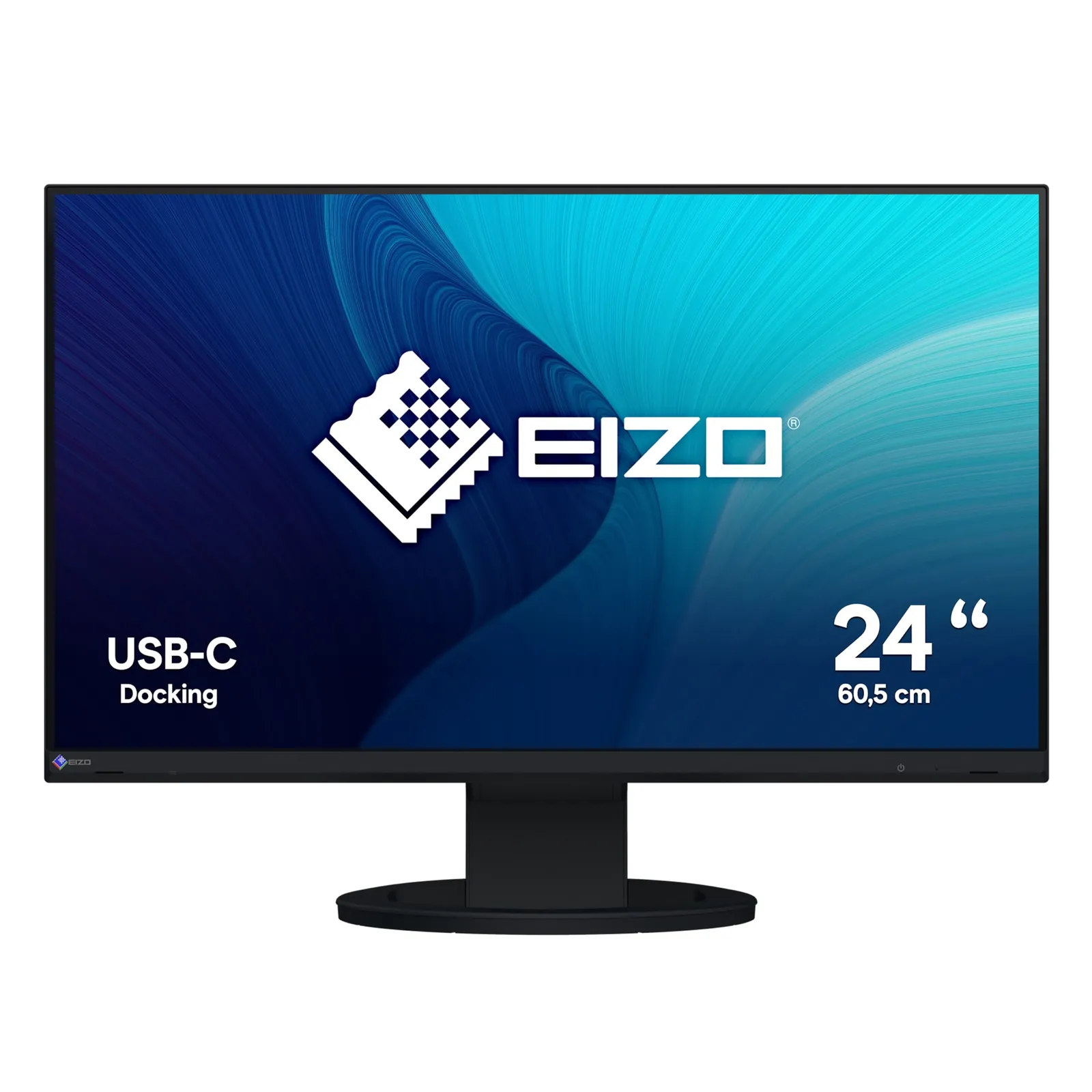230623115157900301900002A EIZO Flexscan EV2480-BK 60,5m (23,8) Full HD IPS Monitor DP/HDMI/USB-C Pivot HV - Slika 1
