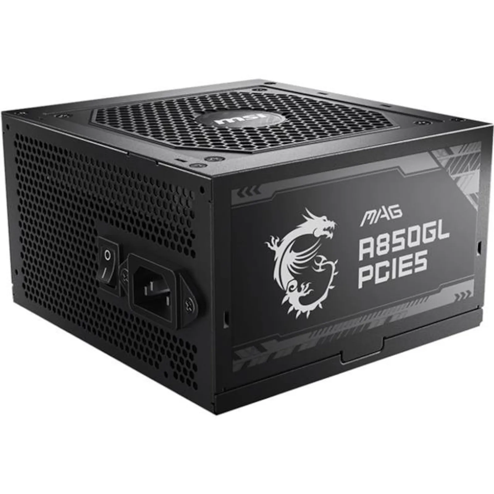 230703133726900501900108B MSI MAG A850GL 850 Watt ATX3.0 80+ Gold Netzteil PCIe 5.0 120mm Lüfter - Slika 1