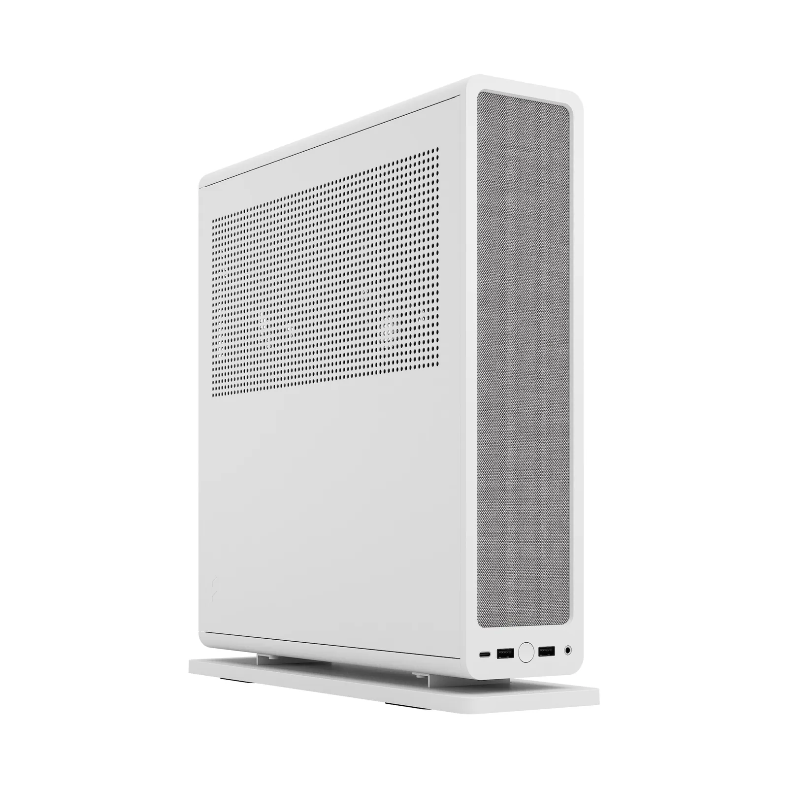 230704092419501401900068O Fractal Design Ridge Mini Gaming Gehäuse mITX Weiß - Slika 1