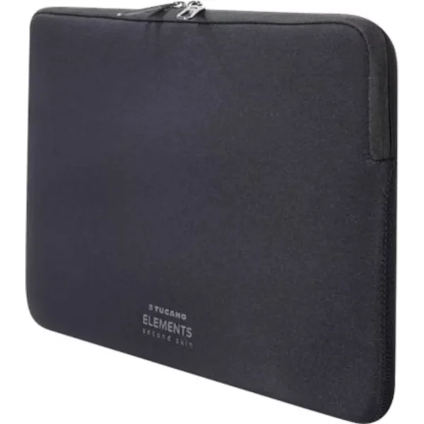 Tucano Top Notebooktasche Sleeve für MacBook Air / Pro 15" und Laptop 14", schwarz