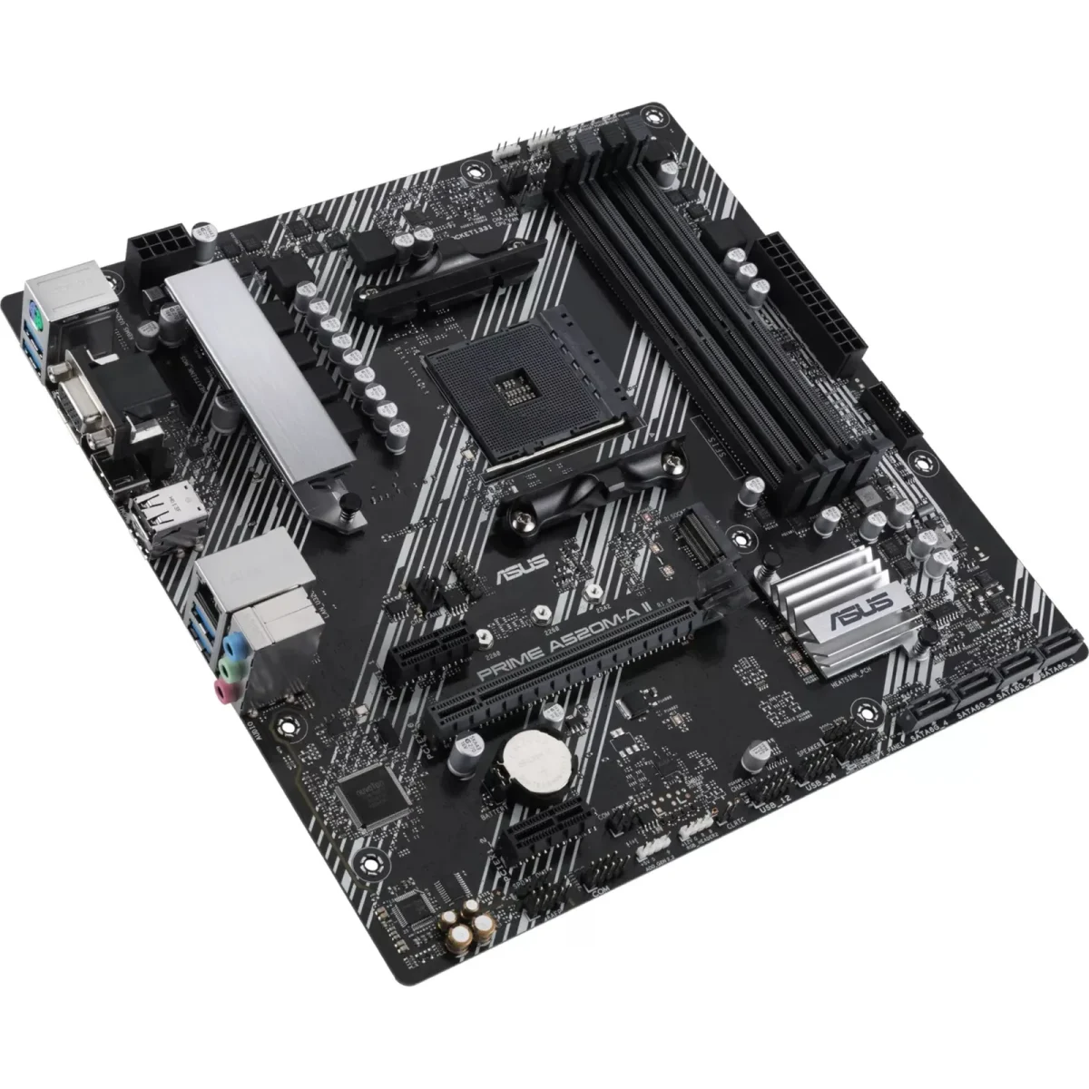 ASUS PRIME A520M-A II/CSM mATX Mainboard Sockel AM4 M.2/USB3.2/HDMI/DP/VGA - Slika 3