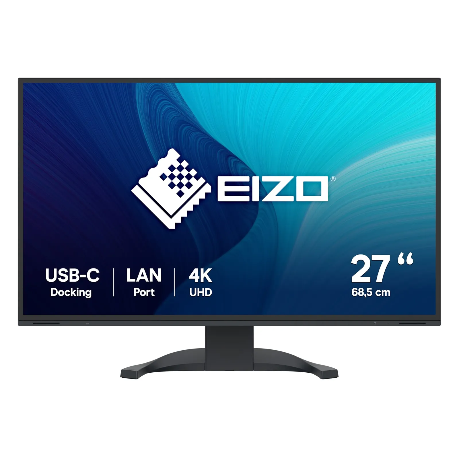 230817102002200301900065E EIZO Flexscan EV2740X-BK 68,5cm (27") 4K UHD IPS Monitor DP/HDMI/USB-C Pivot HV - Slika 1