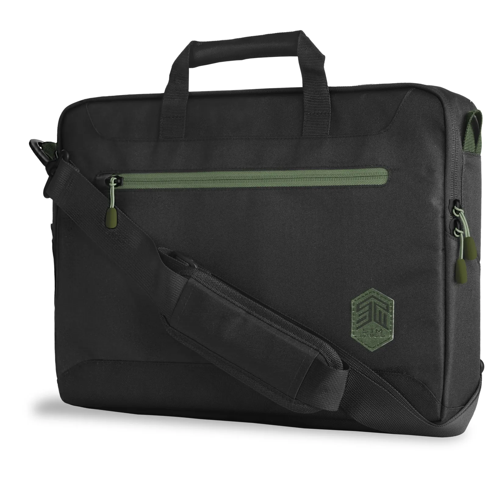 230829114613300501900045K STM ECO Brief 40,6 (16") Notebooktasche schwarz STM-117-393P-01 - Slika 1