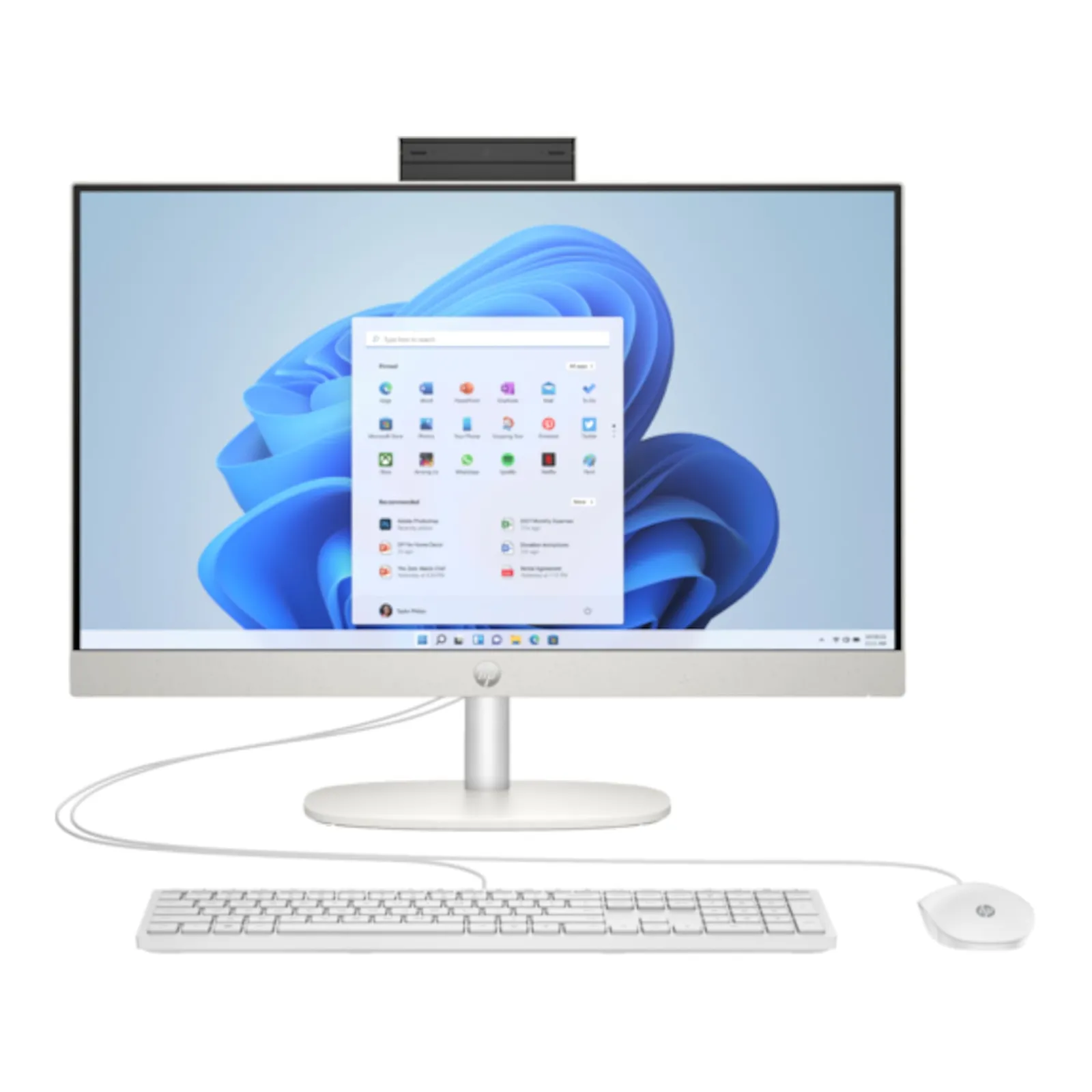 230908101215300301900047P HP 27-cr0471ng AiO 27" FHD R7-7730U 16GB/1TB SSD Windows 11 CH8S7EA#ABD weiß - Slika 1