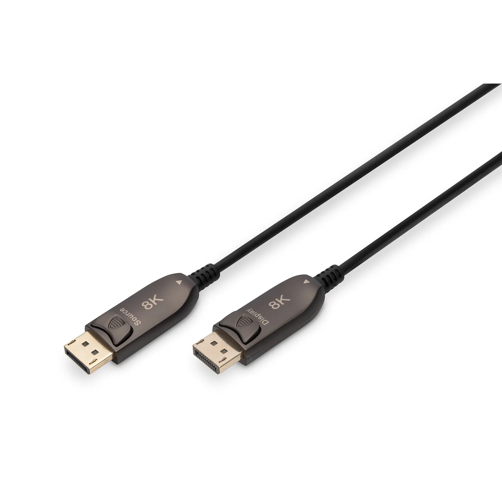 230915104411100501900034A DIGITUS DisplayPort AOC Hybrid-Glasfaser Anschlusskabel M/M, 20m - Slika 1