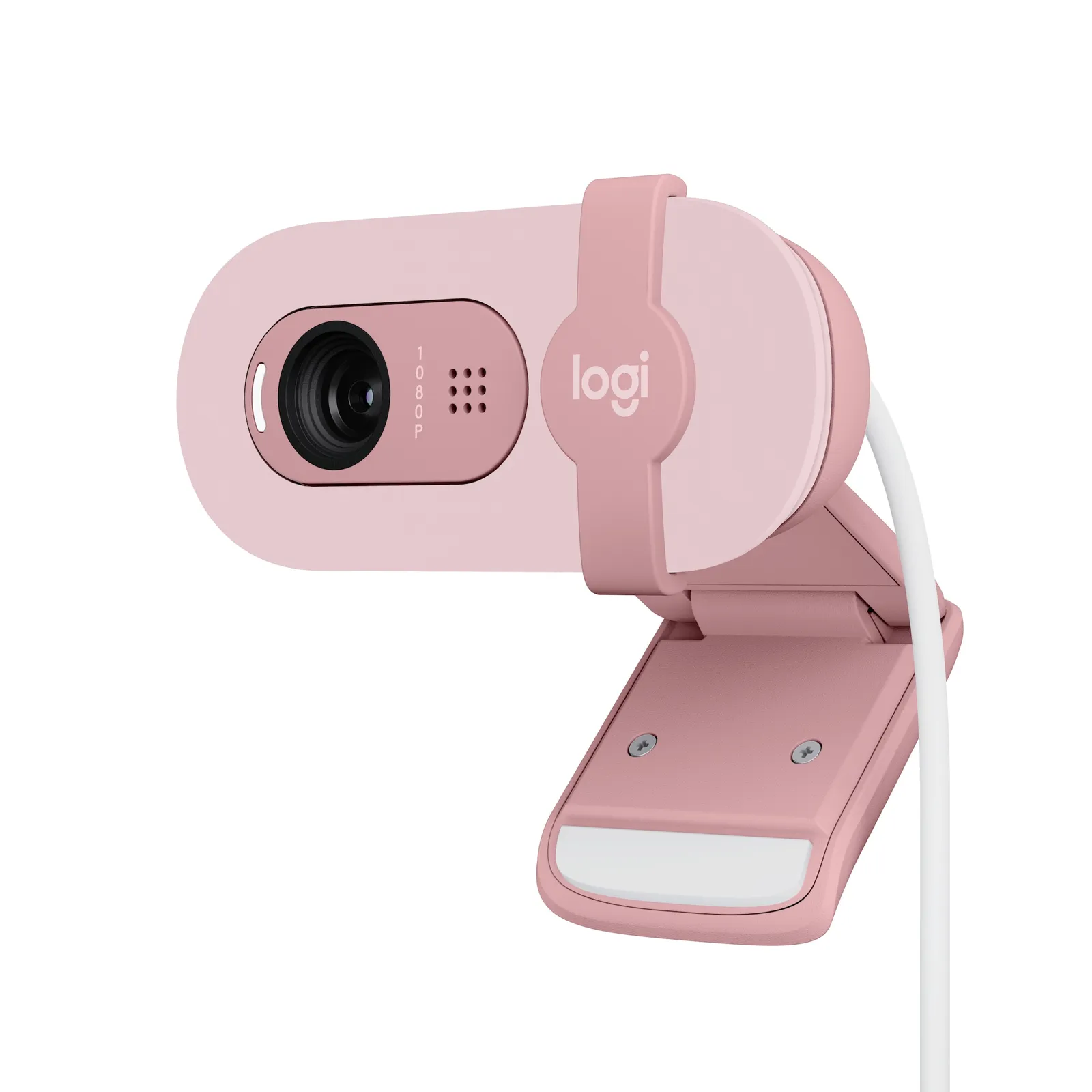 230920112807300801900239O Logitech Brio 100 Full HD-Webcam Rosé - inkl. Beleuchtungskorrektur - Slika 1