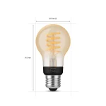 Philips Hue White Ambiance E27 Einzelpack Filament 550lm - Slika 4