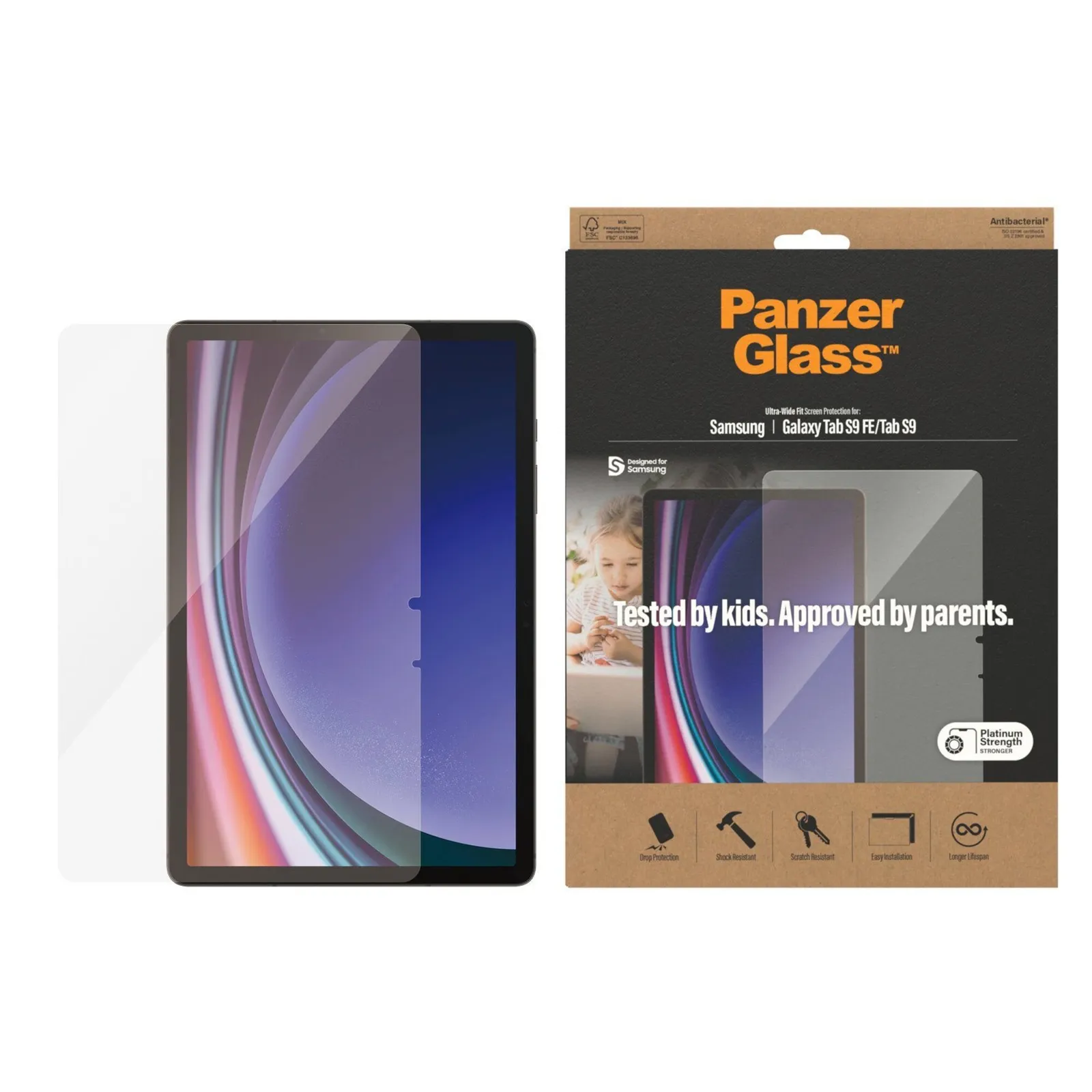 230927151126300501900033L PanzerGlass für Samsung Galaxy Tab S9 UWF - Slika 1