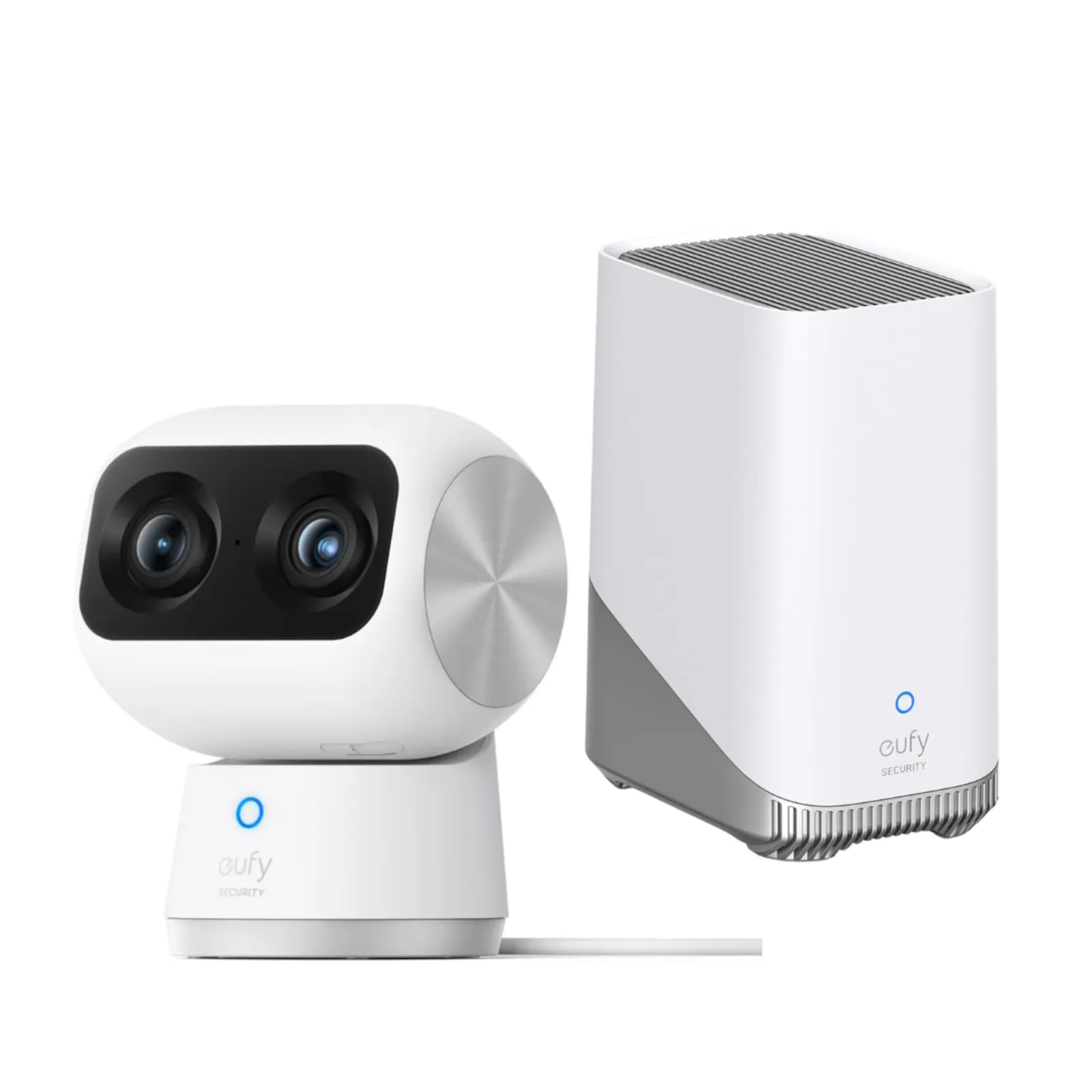 231004100211600801900051T eufy S350 Überwachungskamera 4K 360 Grad Dual-Cam Indoor + Homebase 3 - Slika 1