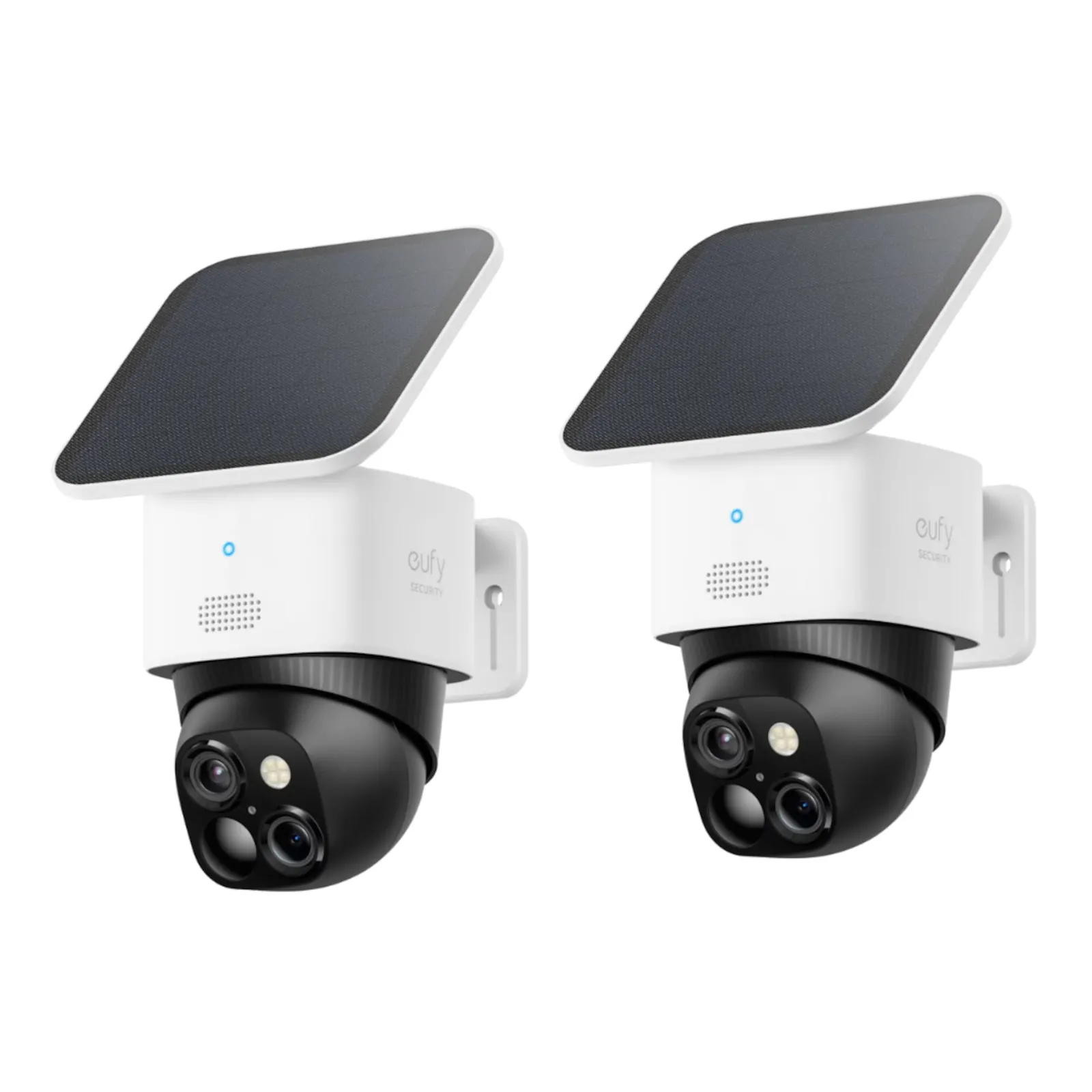231004100842400301900002U eufy SoloCam S340 Überwachungskamera 3K 360 Grad Solar Outdoor, 2er Pack - Slika 1