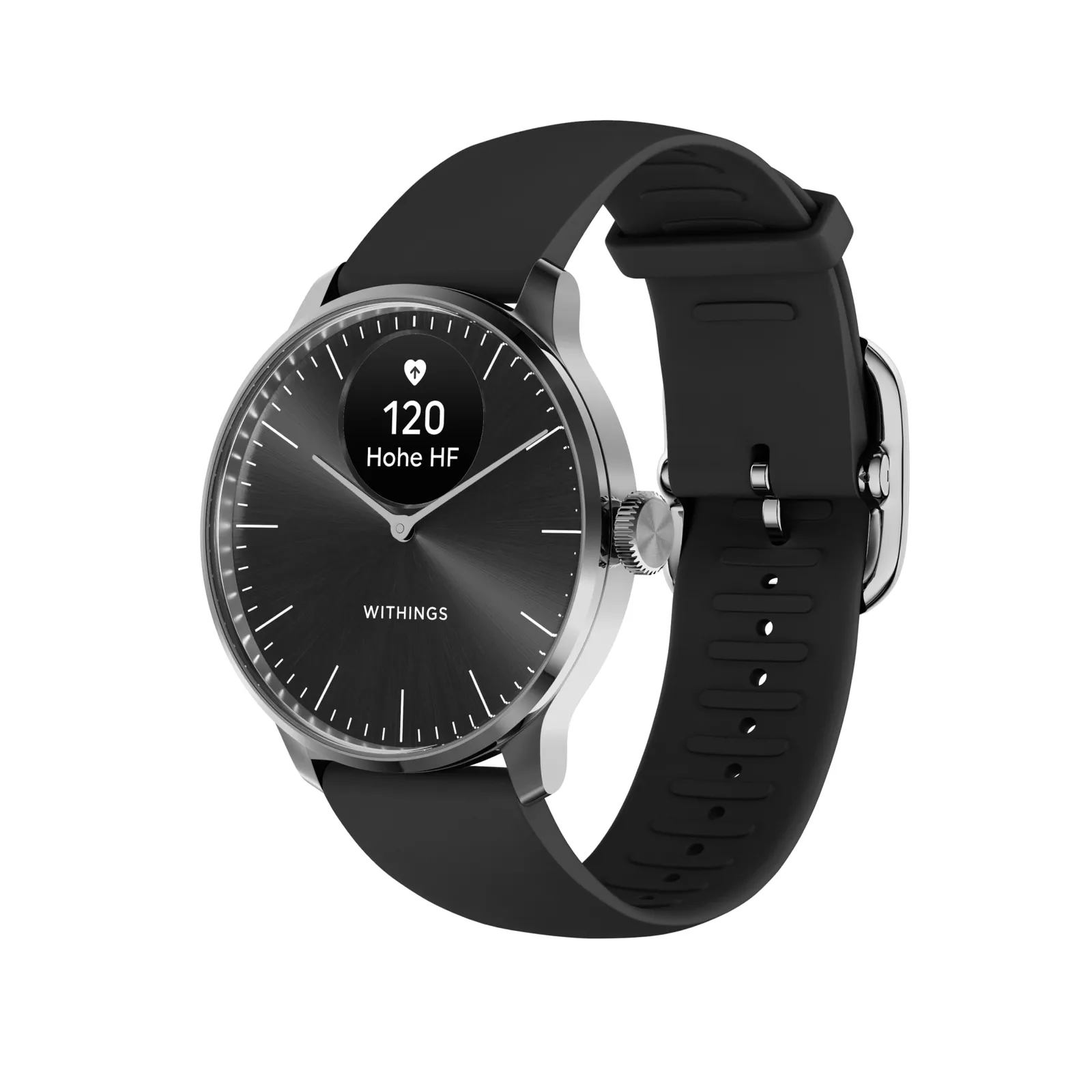 231011112705700801900576O Withings ScanWatch Light schwarz Herzfrequenzmessung, Schlafüberwachung - Slika 1
