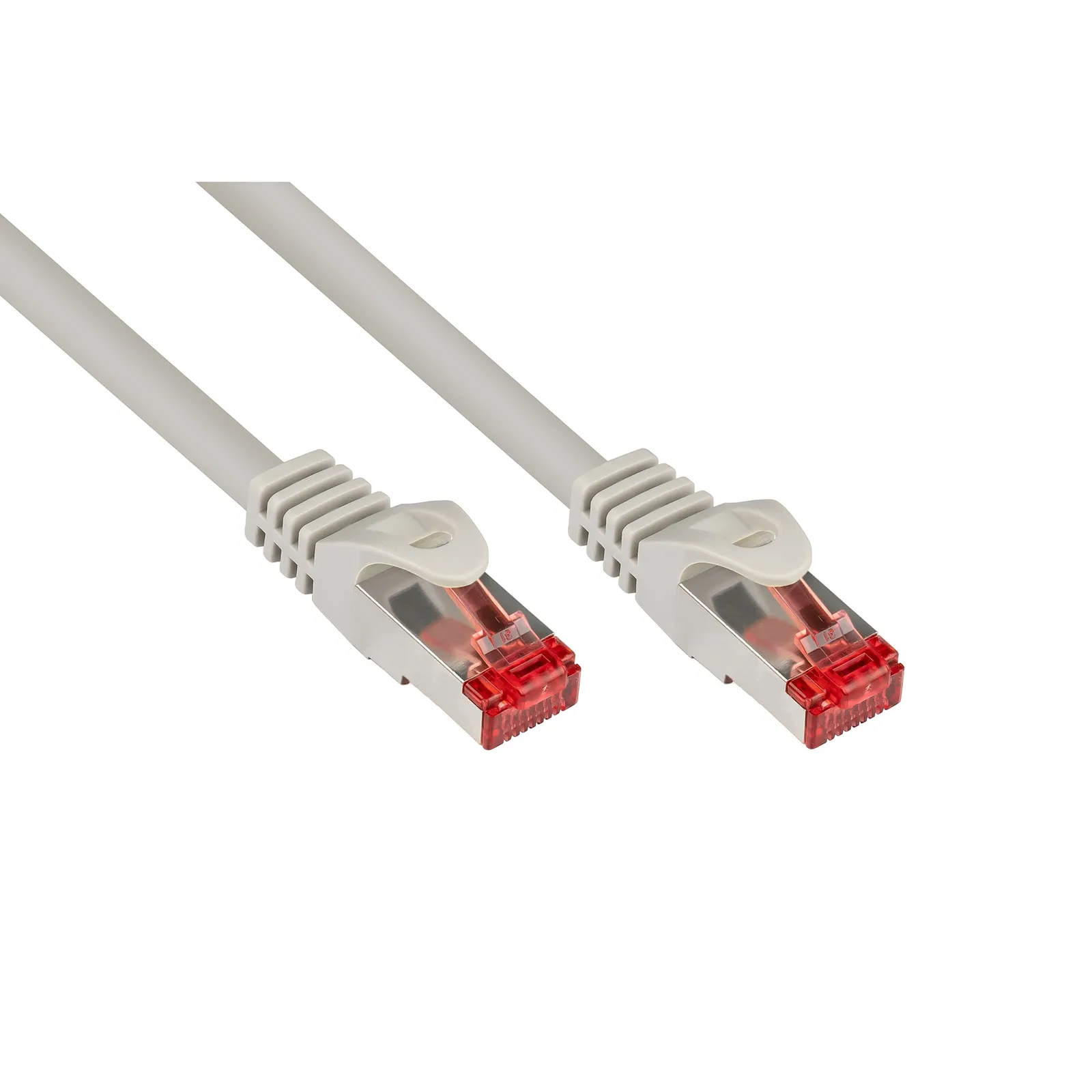 231023113657100501900036H Good Connections 0,15m RNS Patchkabel CAT6 S/FTP PiMF grau - Slika 1