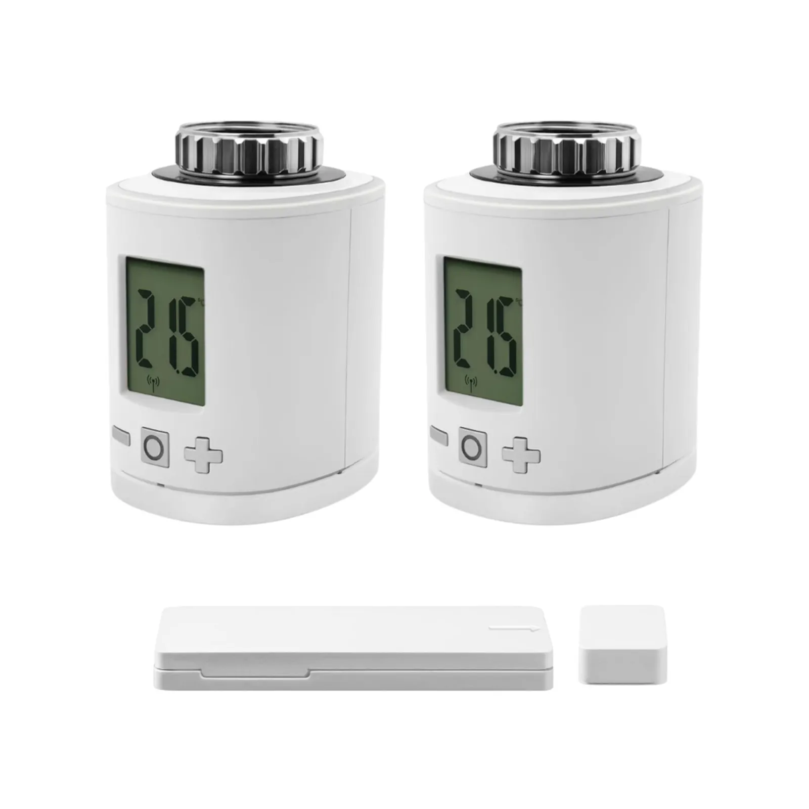 231027165748200501900053G Homepilot Heizkörper-Thermostat smart, 2er Pack mit Tür- / Fensterkontakt - Slika 1