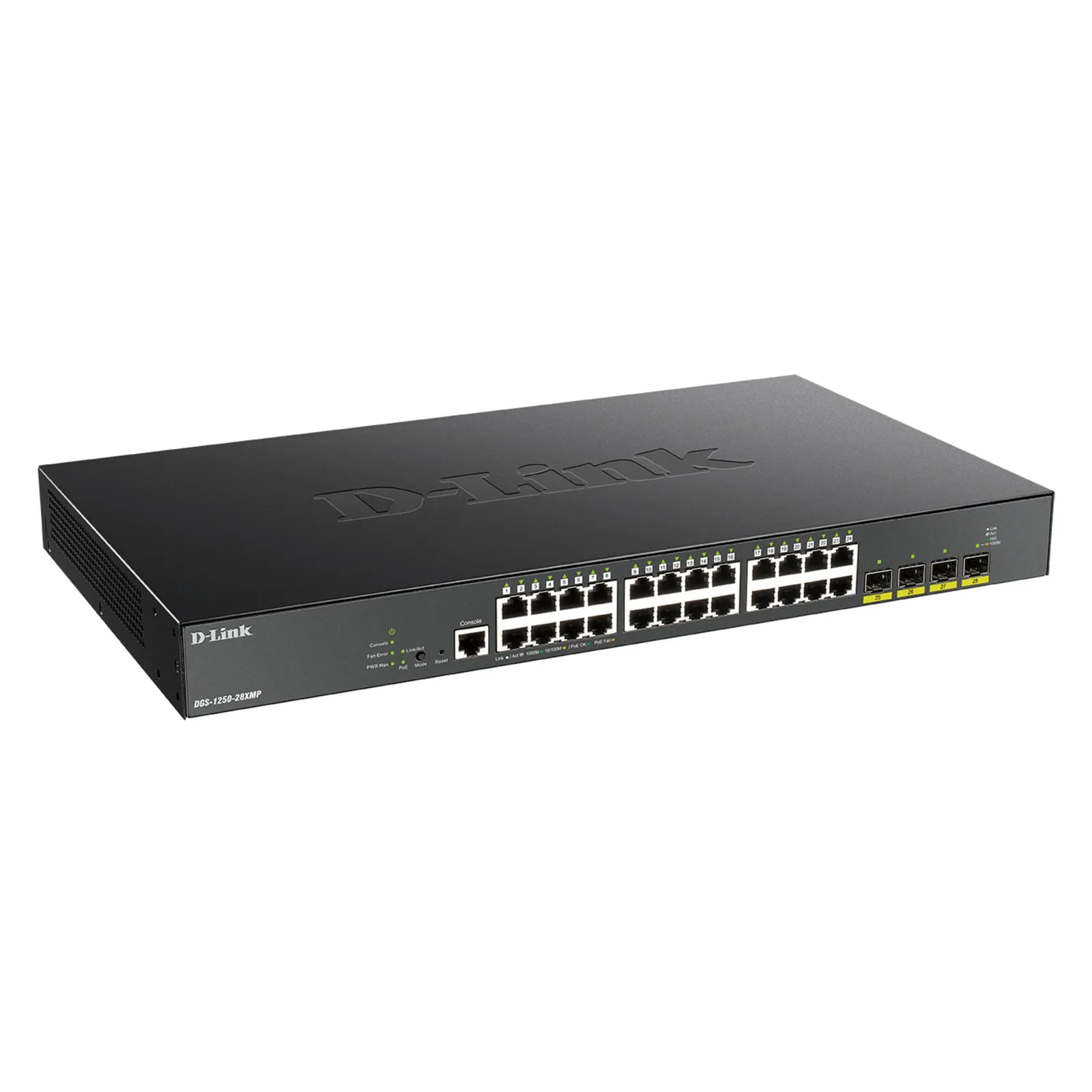 231108083714300301900038Y D-Link DGS-1250-28XMP/E 28-Port Smart Managed PoE+ - Slika 1