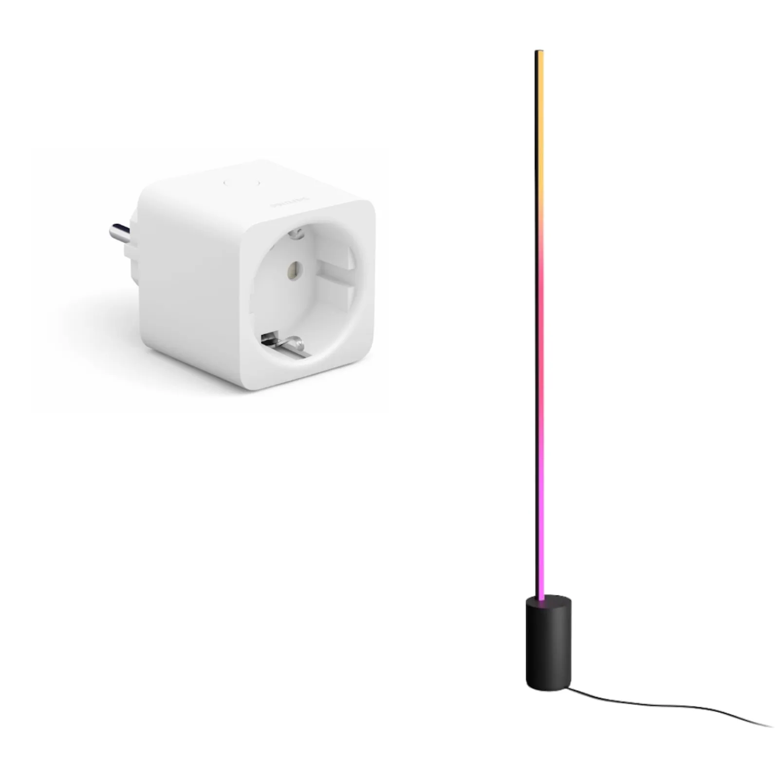 231110122334400601900005Q Philips Hue Gradient Signe Stehleuchte schwarz + Smart Plug - Slika 1