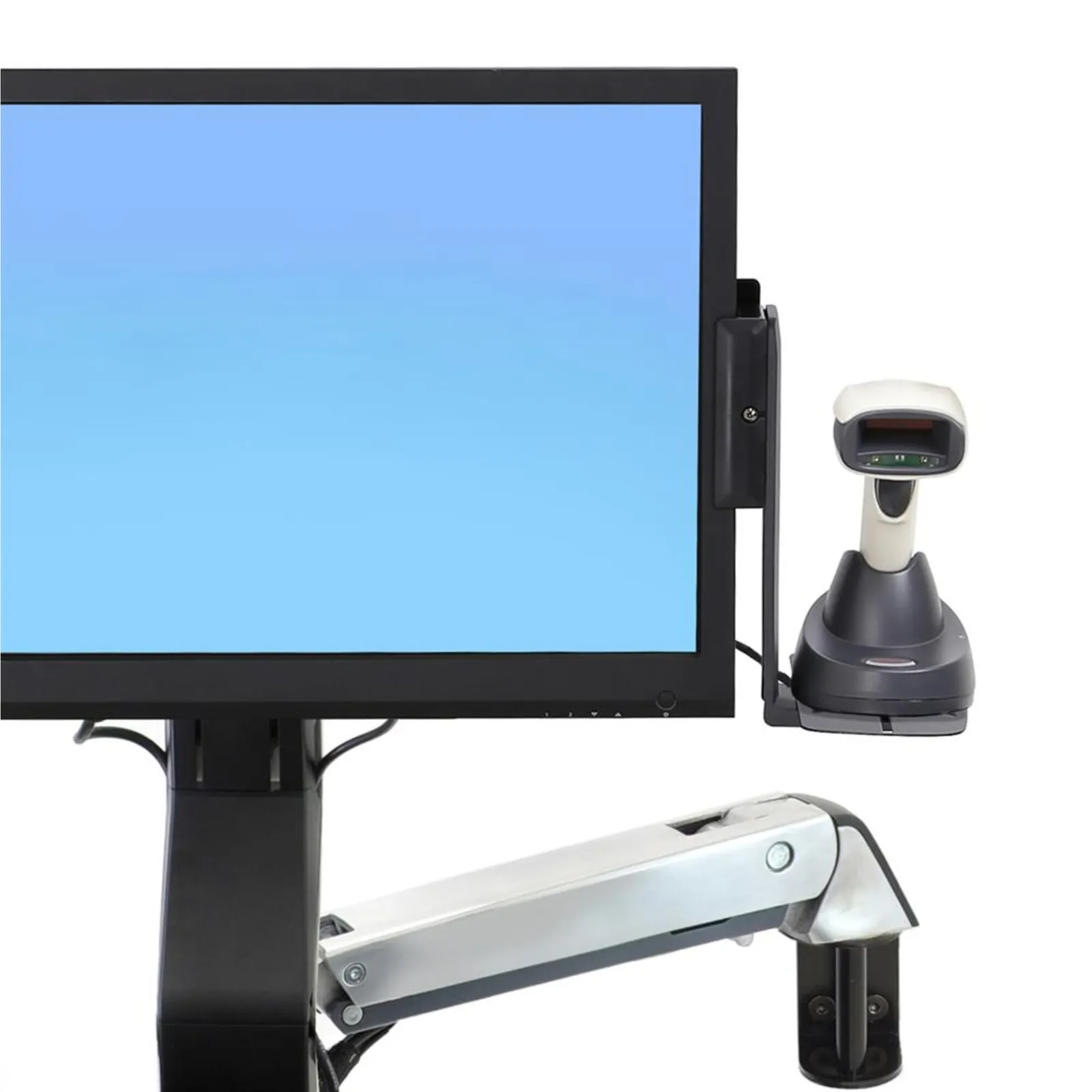 231123154207900301900032M Ergotron Scanner-Regal, VESA-Anschluss (schwarz) - Slika 1