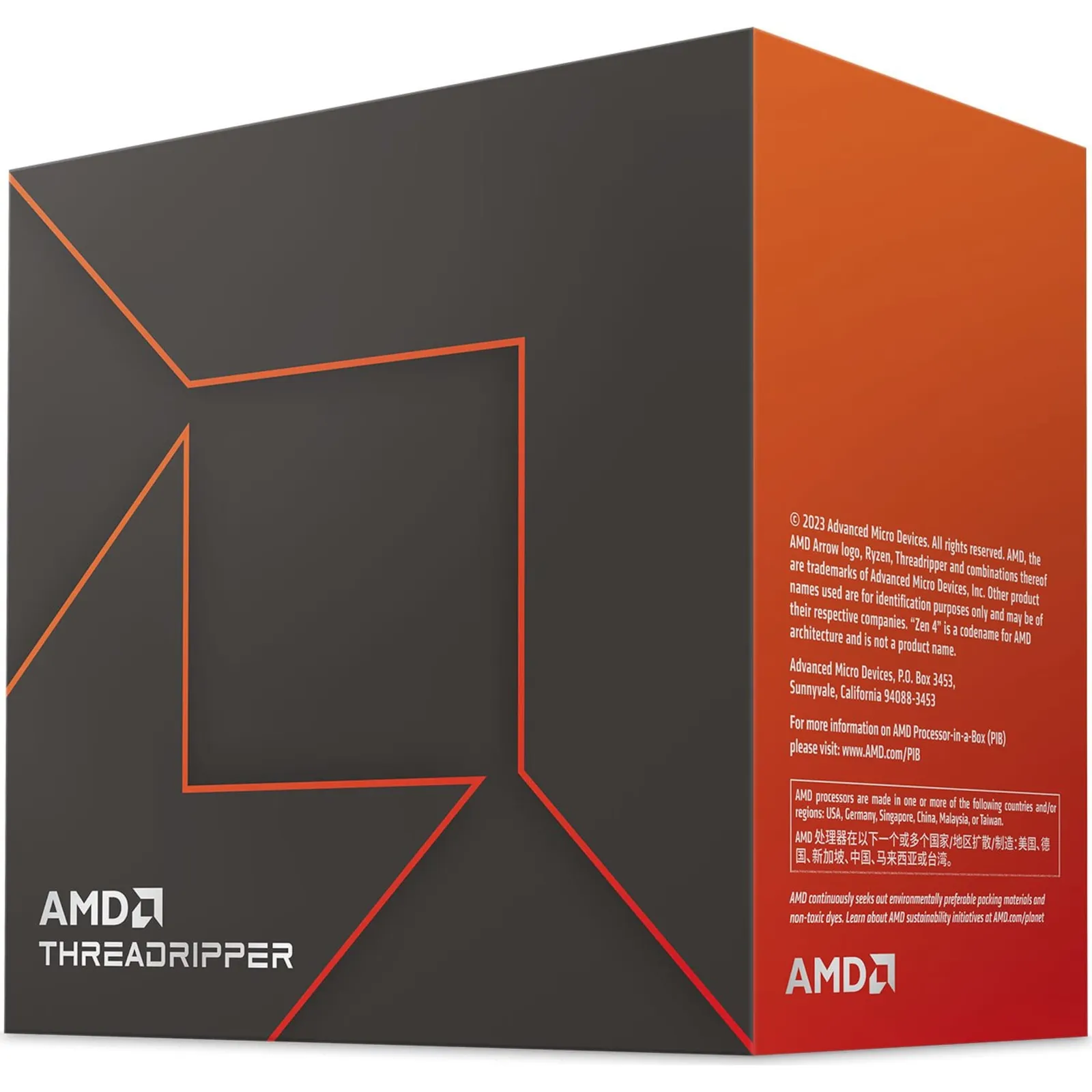 231206141005400801900002G AMD Ryzen Threadripper 7980X (64x 3.2 GHz) Sockel SP6 (sTR5) - Slika 1