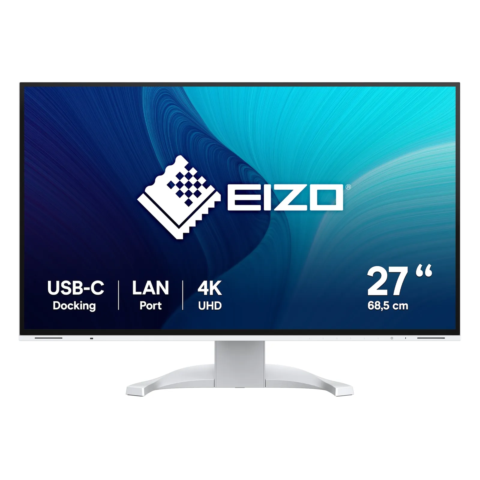 231211145815300501900079T EIZO Flexscan EV2740X-WT 68,5cm (27") 4K UHD IPS Monitor DP/HDMI/USB-C HV - Slika 1