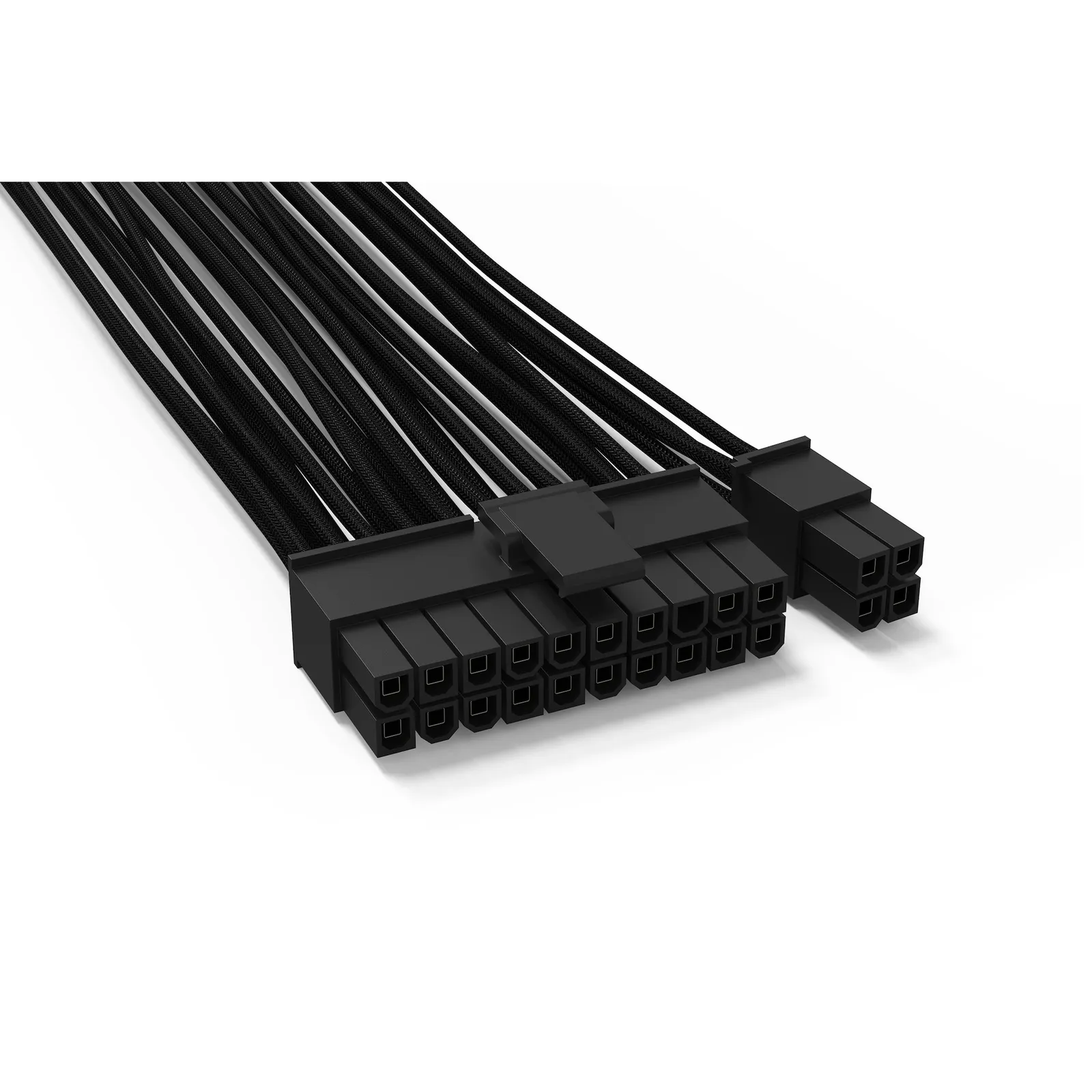 231218085026000501900033L be quiet! CB-6620 Sleeved 20+4-pin ATX Kabel - Slika 1