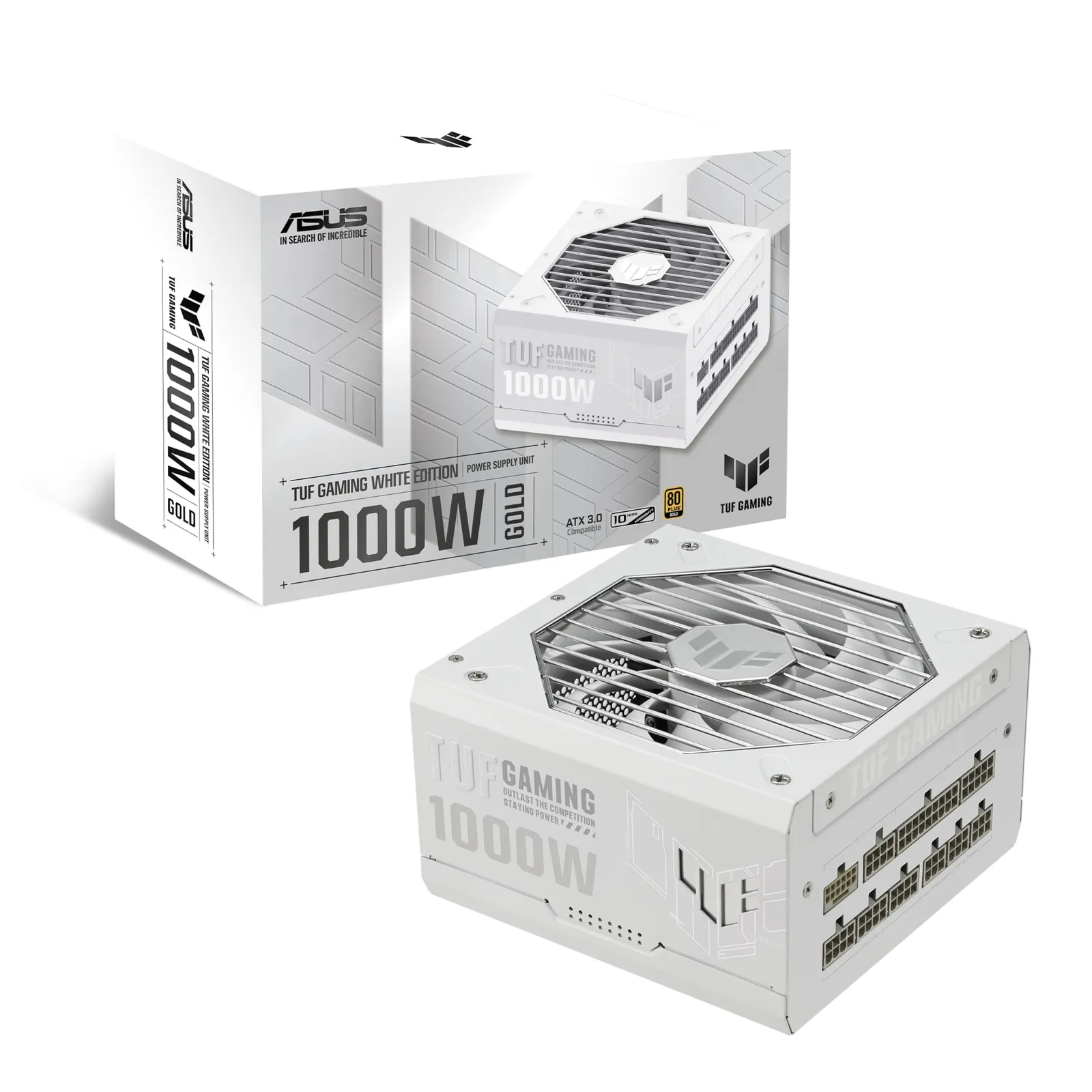 231218101522100501900071B ASUS TUF Gaming 1000W Netzteil 80+ Gold ATX3.0 PCIe5.0 135 mm Lüfter - Slika 1