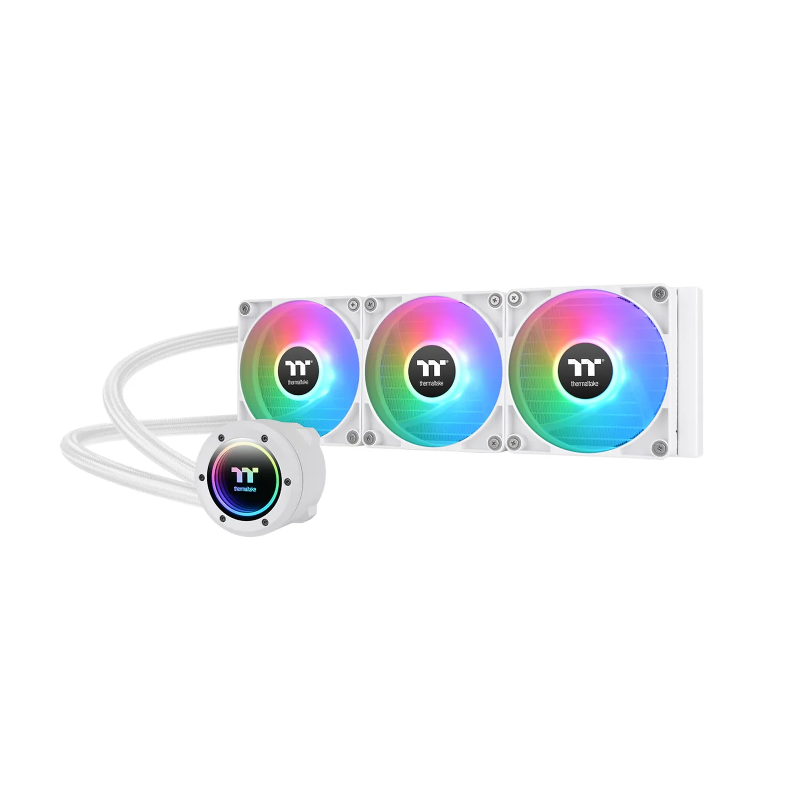 240105145639000501900066L THERMALTAKE TH360 V2 ARGB Sync All in One Wasserkühlung weiß - Slika 1