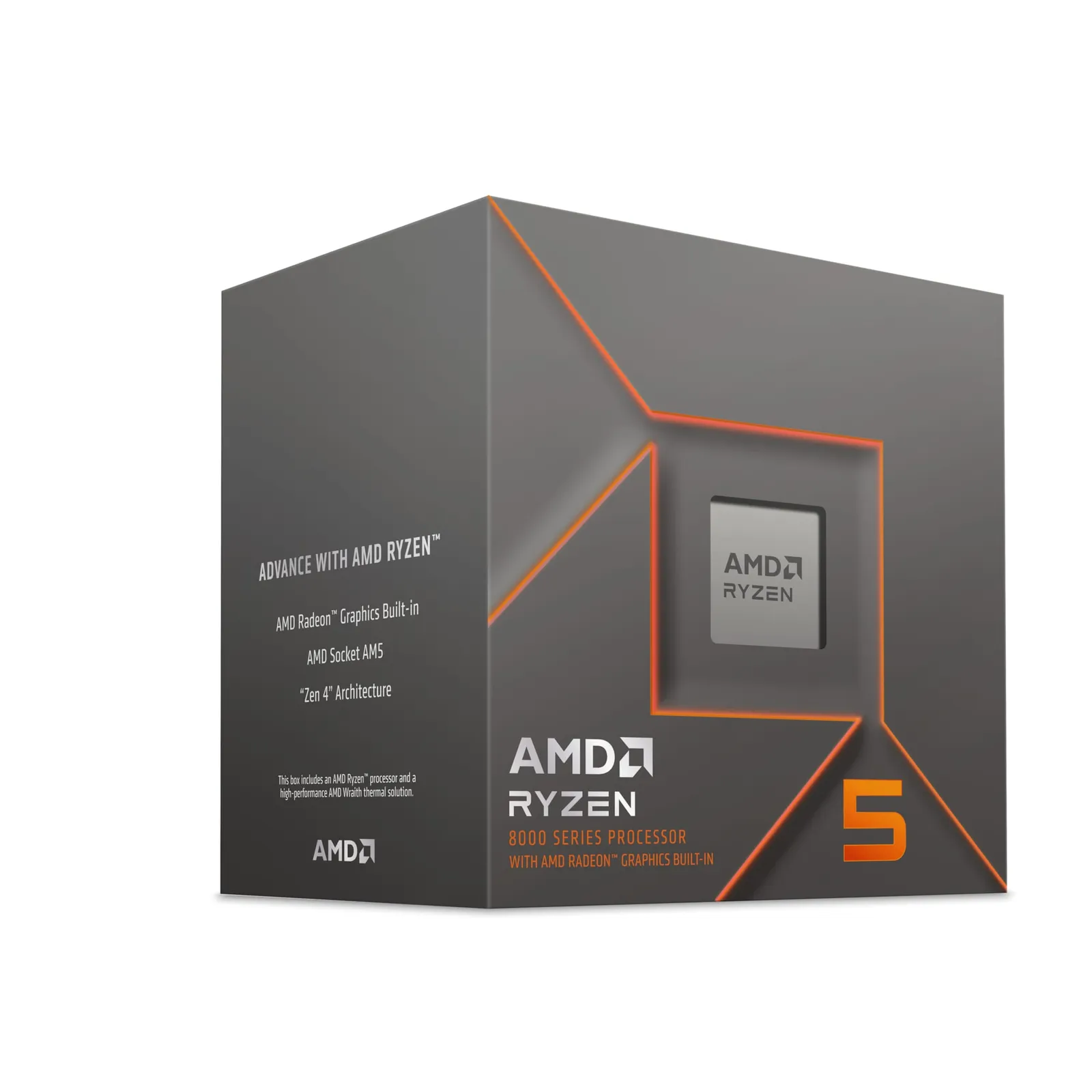 240109153620201301900002M AMD Ryzen 5 8500G mit AMD Radeon Grafik (6x 3,5 GHz) 22MB Sockel AM5 CPU BOX - Slika 1
