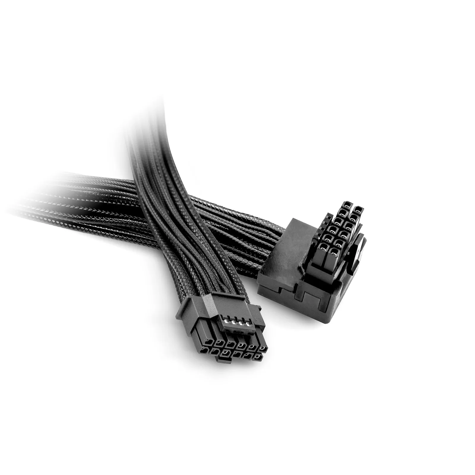 240116120059500601900045O be quiet! 12V-2x6 / 12VHPWR 90° Kabel CH-7710 - Slika 1