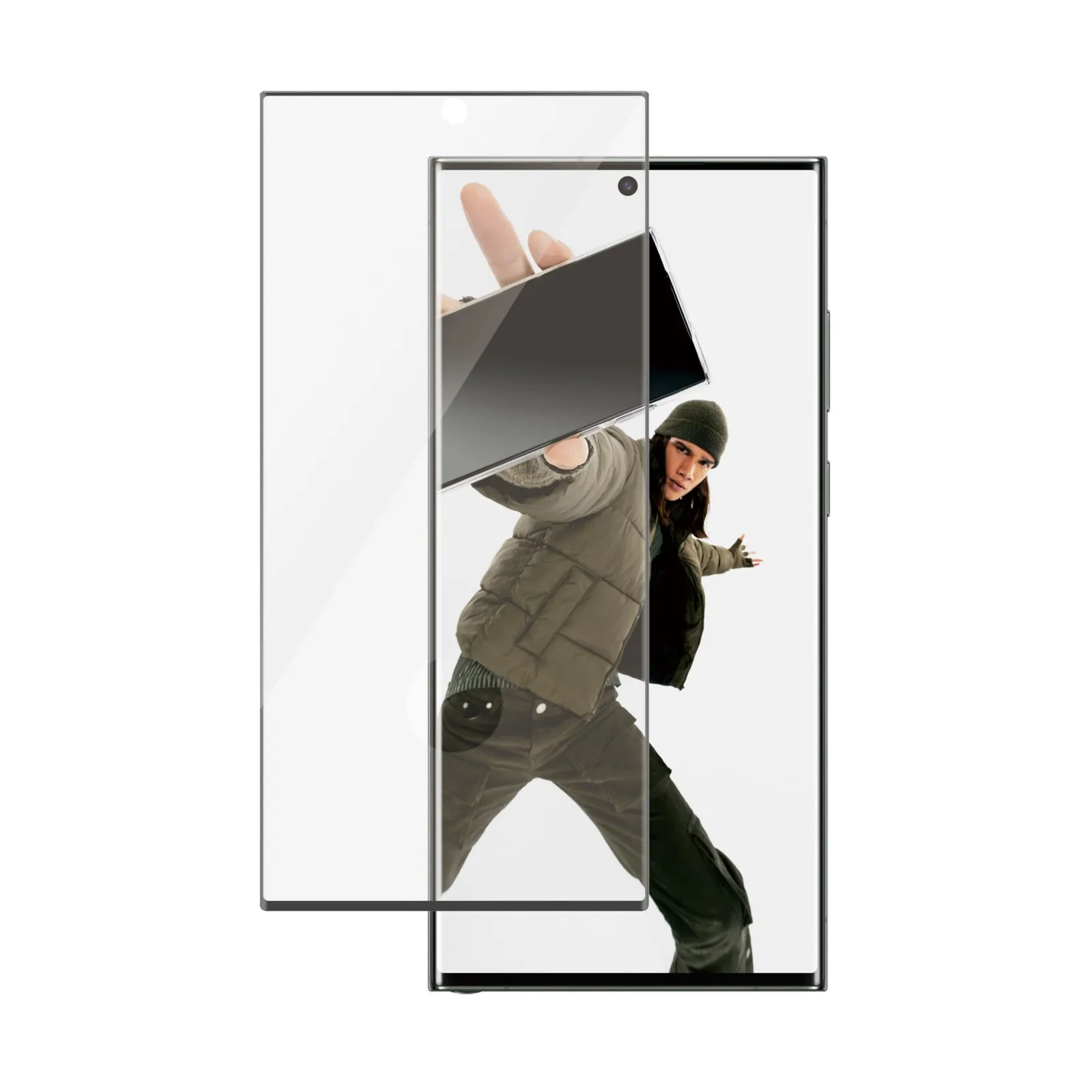 240117121211900301900042N PanzerGlass Samsung Galaxy S24 Ultra mit EasyAligner - Slika 1