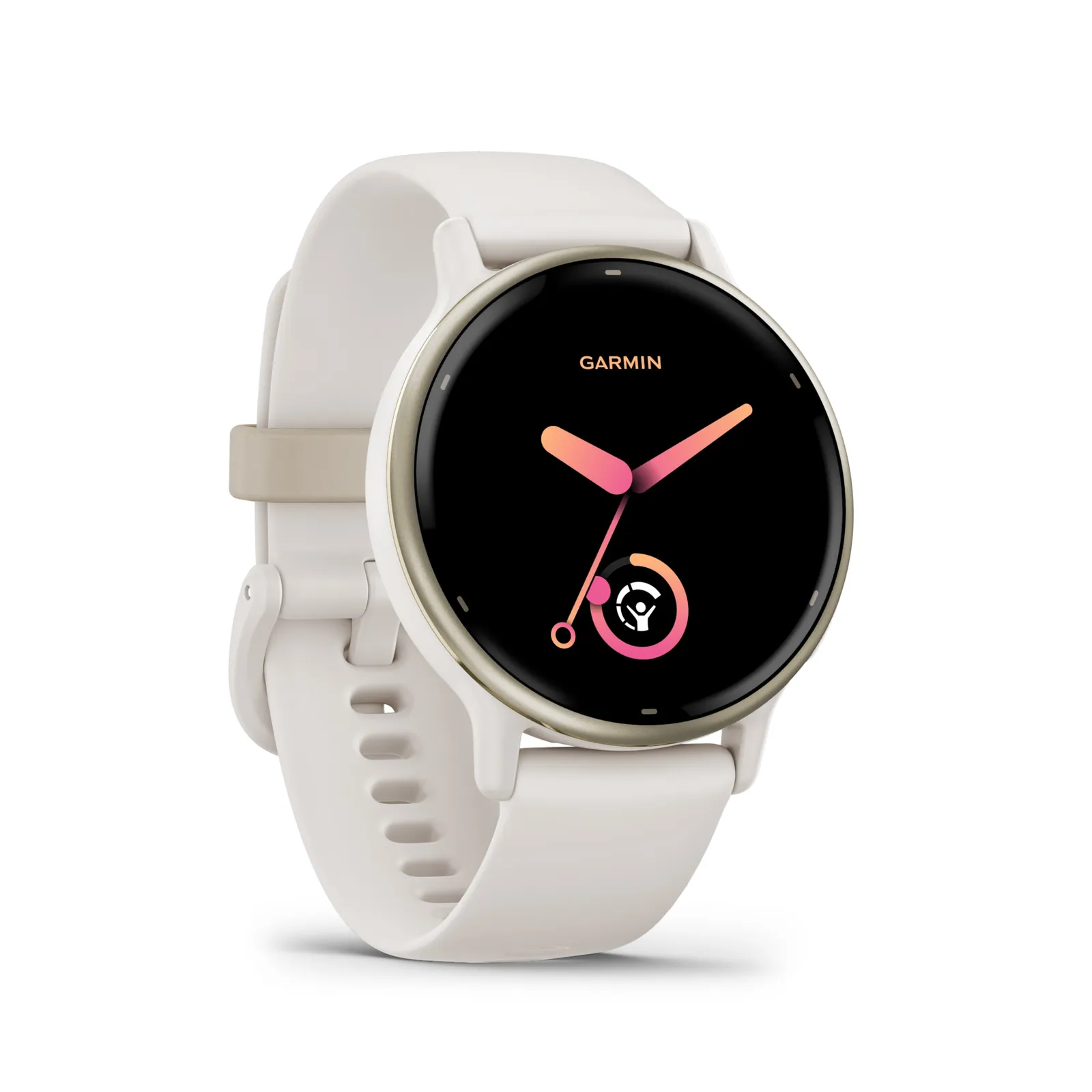 240122103434500301900098K Garmin vívoactive® 5 Elfenbein/Cremegold - Slika 1