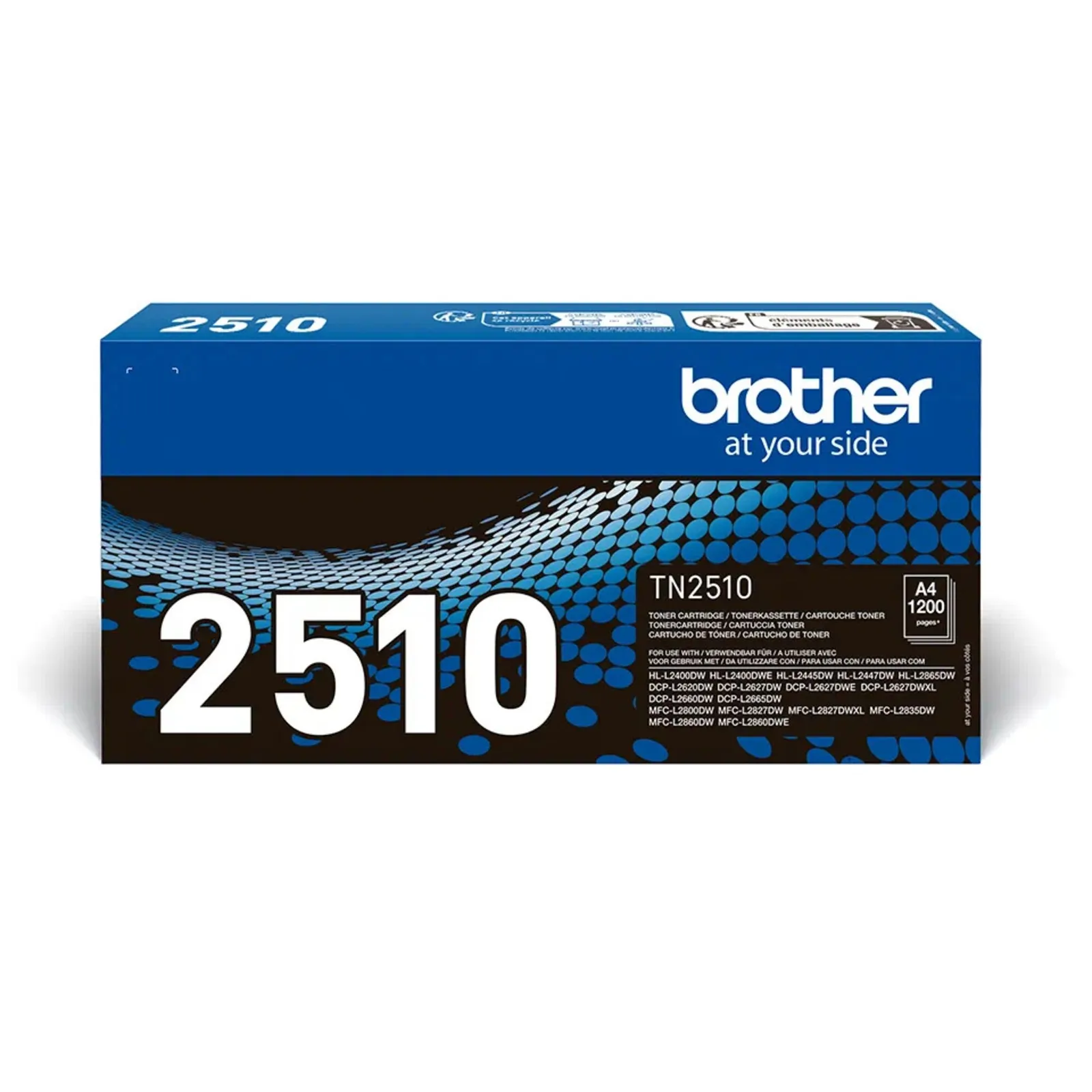 240125105805600501900027V Brother TN-2510 Toner Schwarz für ca. 1.200 Seiten - Slika 1