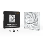 be quiet! Lüfter Pure Wings 3 White PWM high-speed- 140mm Gehäuselüfter - Slika 3