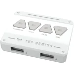 ASUS TUF GAMING TF120 ARGB Gehäuselüfter, 3er Set, white 120 mm, PWM - Slika 6