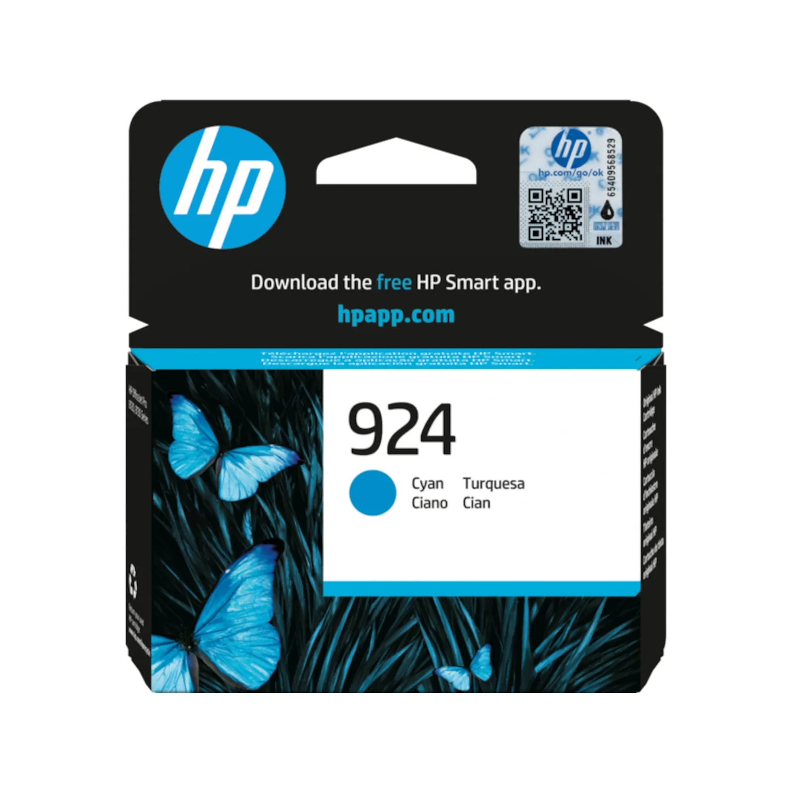 240219160255700501900049Z HP 924 / 4K0U3NE Original Druckerpatrone Cyan Instant Ink - Slika 1