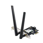 Asus PCE-BE6500 WiFi 7 PCI-E Adapter mit 2 externen Antennen