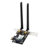 Asus PCE-BE6500 WiFi 7 PCI-E Adapter mit 2 externen Antennen - Slika 4
