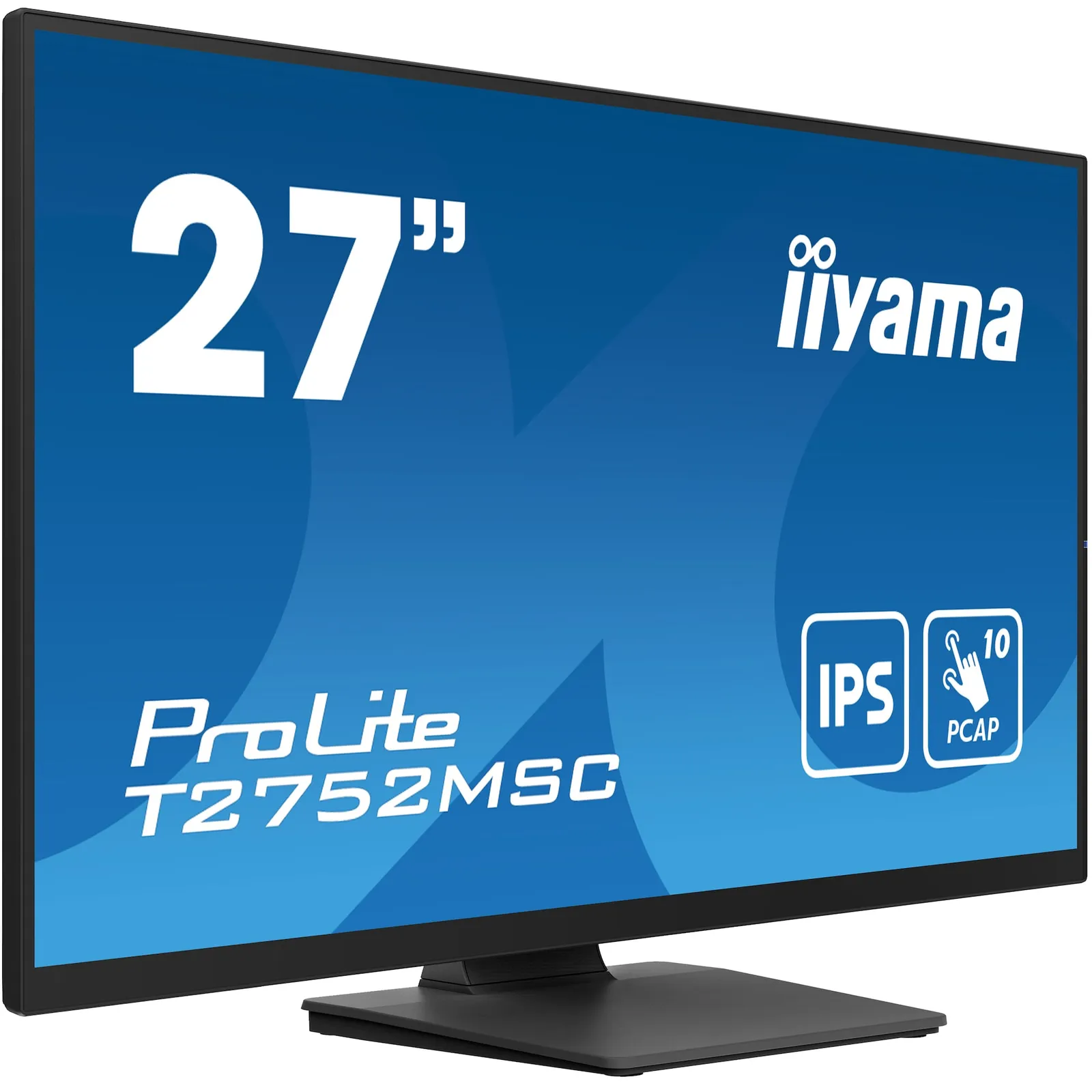 240305103132400501900049L iiyama ProLite T2752MSC-B1 68,6cm (27") FHD IPS Multi-Touch Monitor HDMI/DP/USB - Slika 1