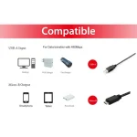 EQUIP 128594 USB 2.0 A auf Micro-B Kabel, 1.0m , M/M, Schwarz - Slika 4