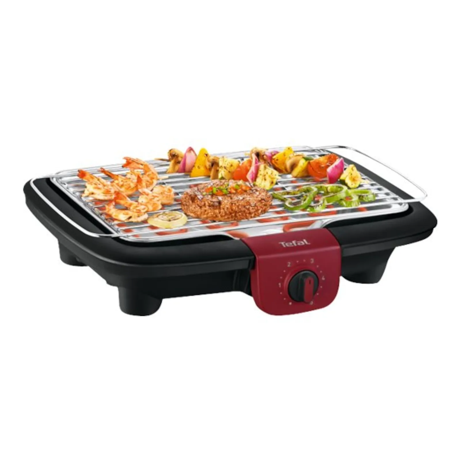 240318085859200501900006O Tefal BG90E5 Easygrill Adjust Tisch-Elektrogrill 2300W Schwarz - Slika 1