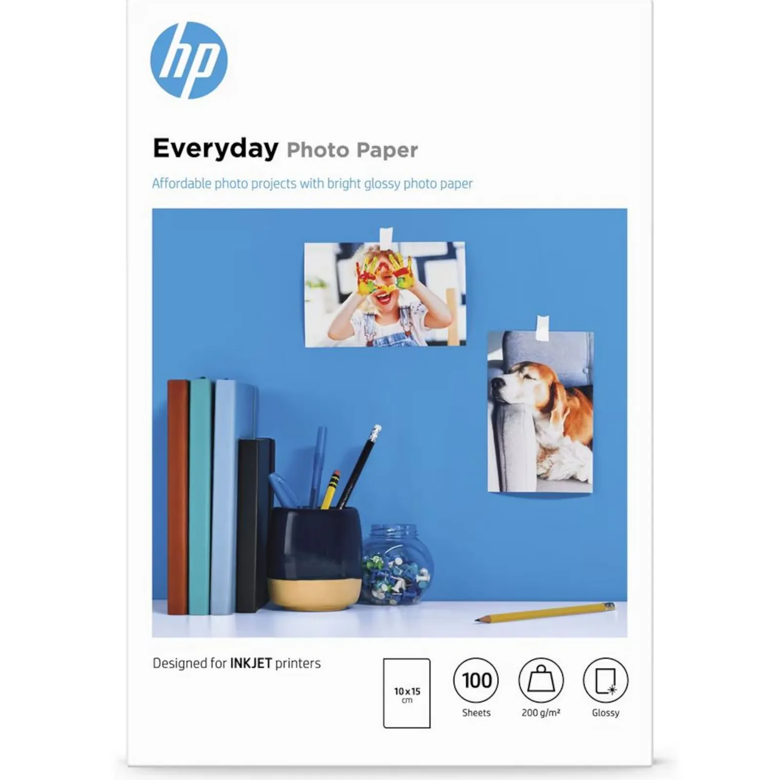 240402152506300501900006F HP CR757A Fotopapier glänzend 100 Blatt, 10 x 15cm, 200 g/qm - Slika 1