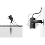 Philips Hue Starter Set Outdoor Lily Spot schwarz • 3er Pack + 2 x Resonate Wandleuchte + Bridge V2 - Slika 4