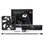 Noctua NF-A12x15 PWM chromax.black.swap 120x120x15mm, 4Pin PWM (1850rpm, 23,9dB) - Slika 3