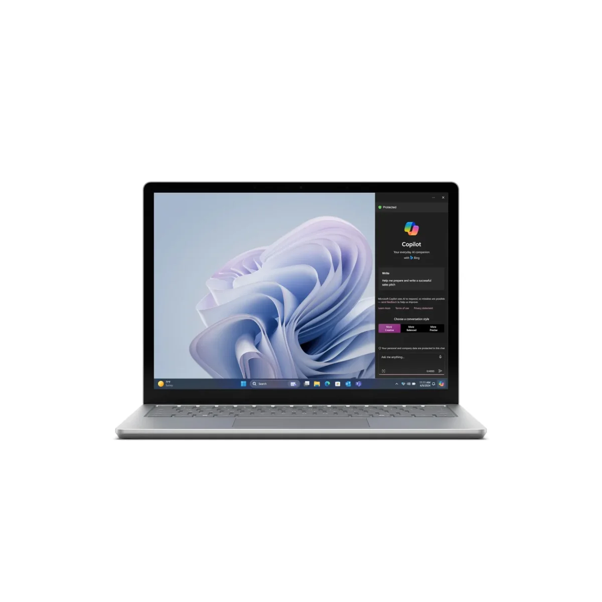 B2B: Surface Laptop 6 13,5" QHD Touch Platin U7 165H 16GB/256GB SSD Win11P - Slika 2